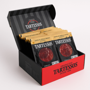 Caja Jamon DOP Jabugo Loncheado